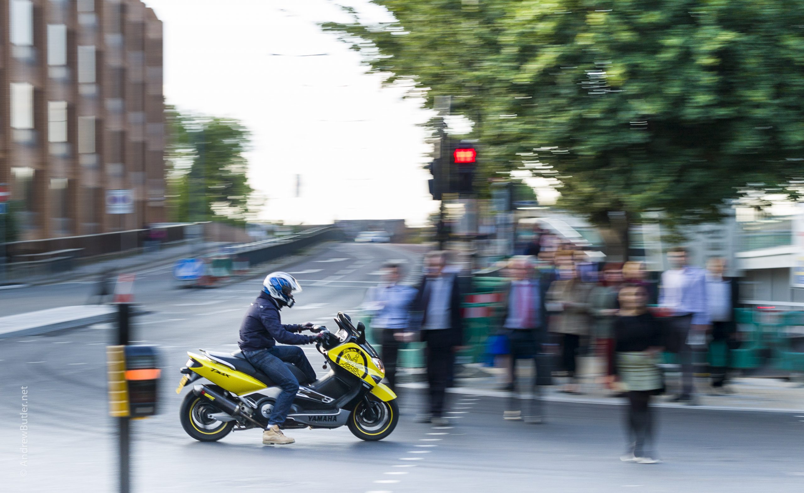 motorcyclists in london