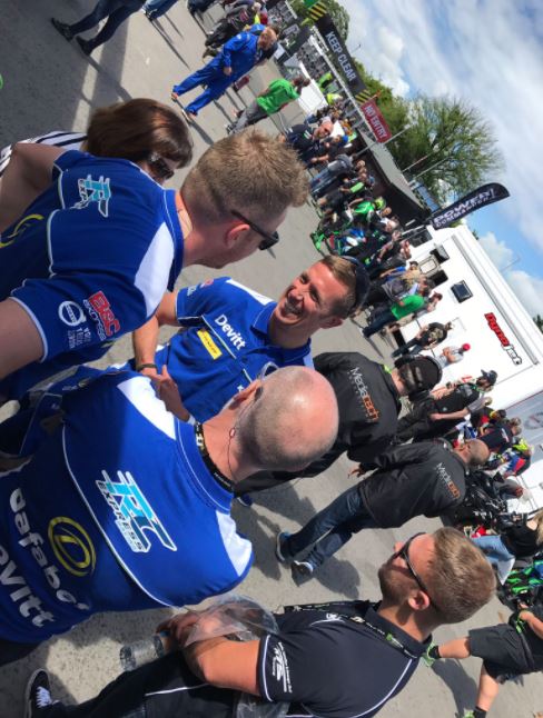 Steve made his return on Saturday. Image credit: @rcexpressracing twitter