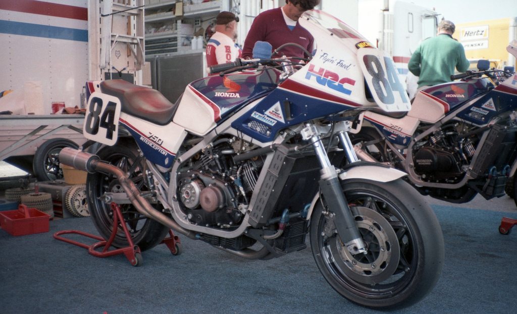 Flyin' Fred Merkel's race bike image credit Craig Howell flickr