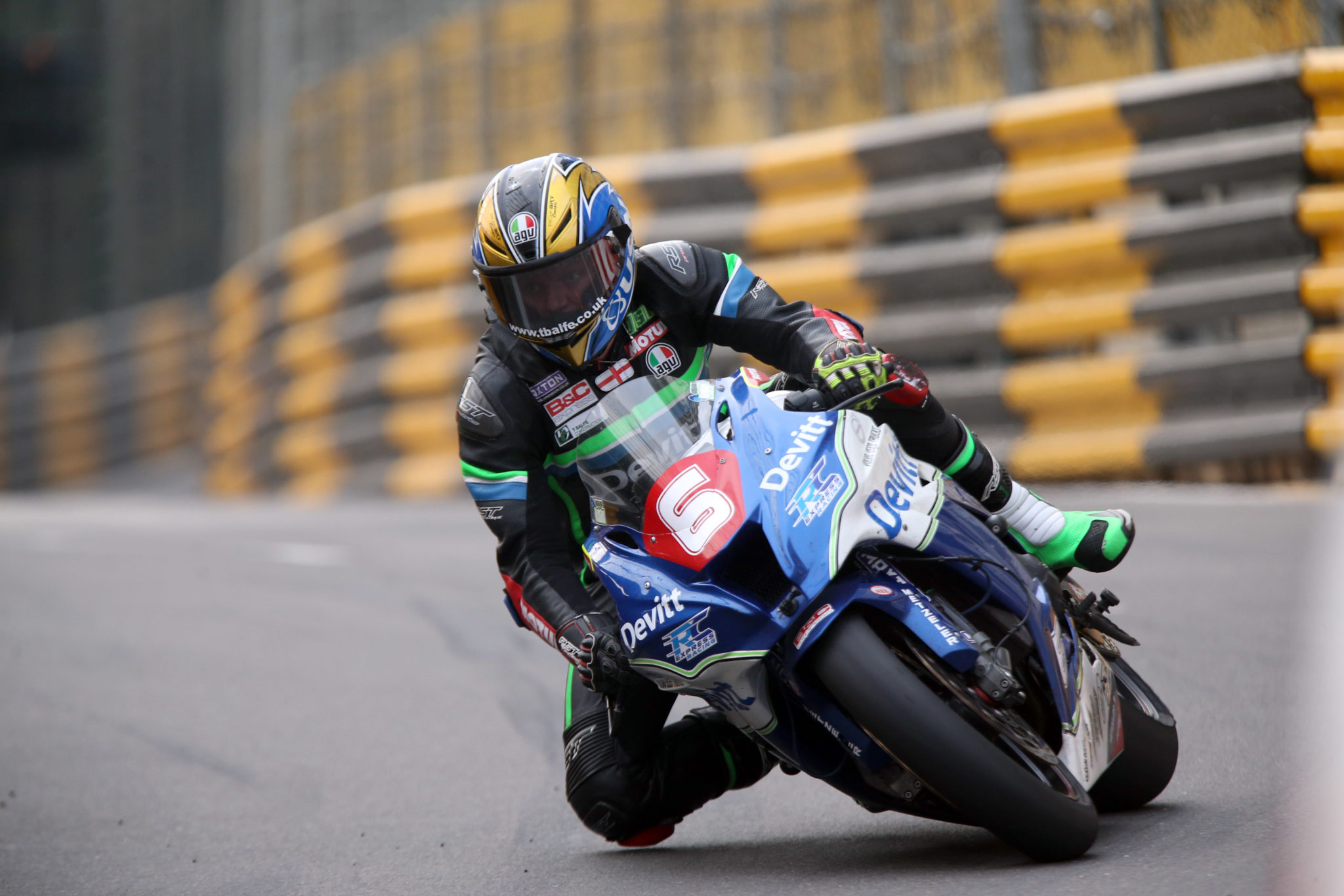 Ivan Lintin at Macau GP