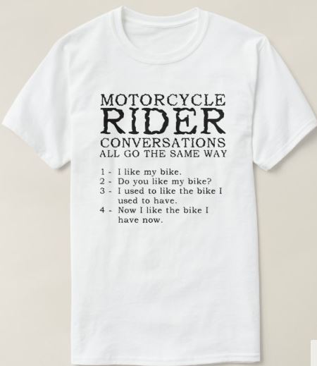 Motorcycle Rider conversation top