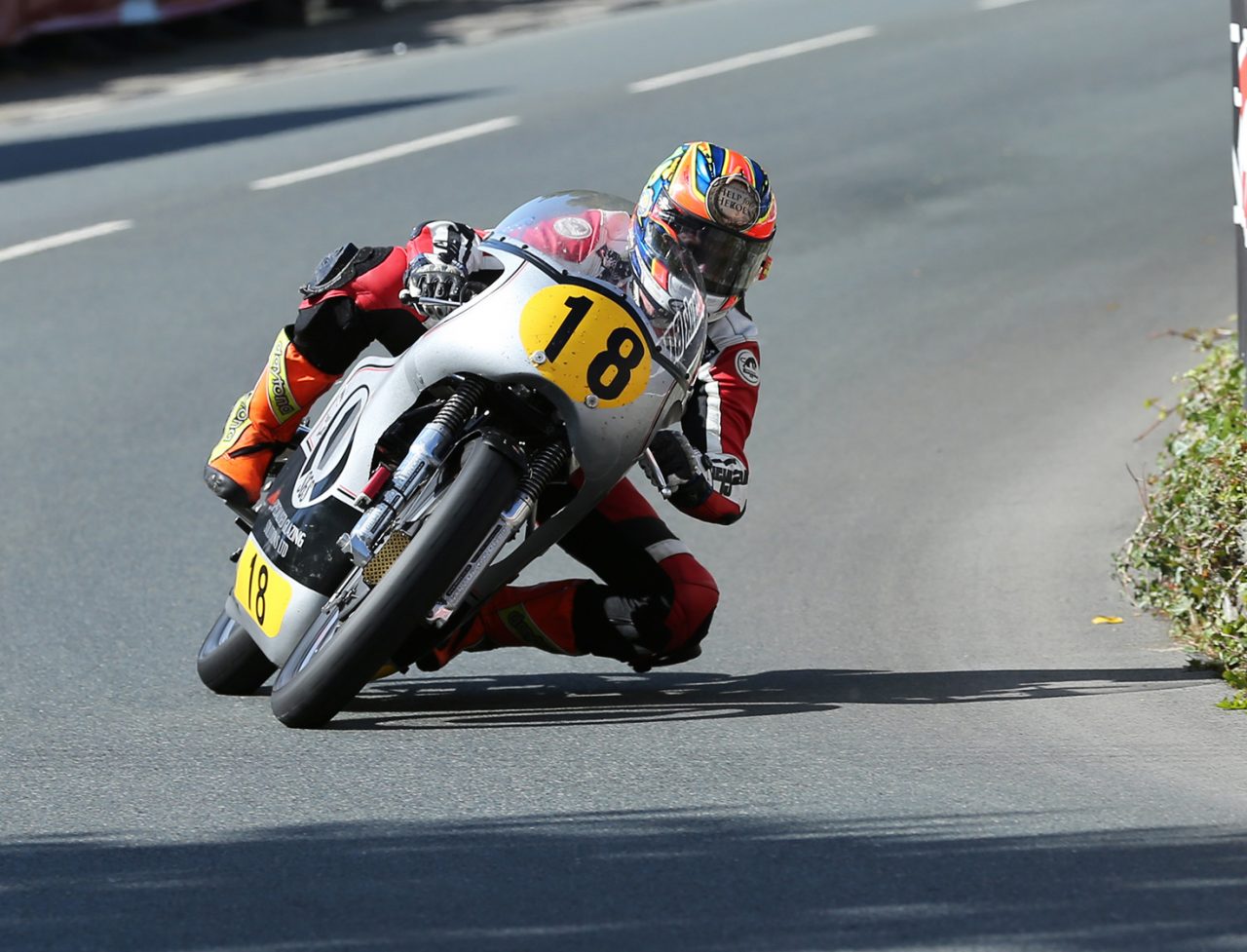 Dan Cooper at Classic TT 2014