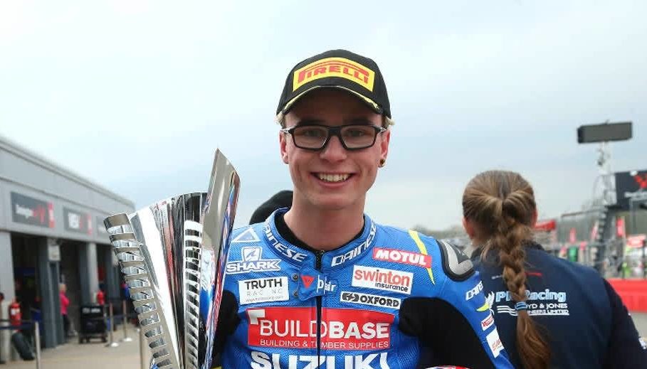 Bradley Ray takes the double win at BSB opening round 2018 credit @MotorcycleNews Facebook Page