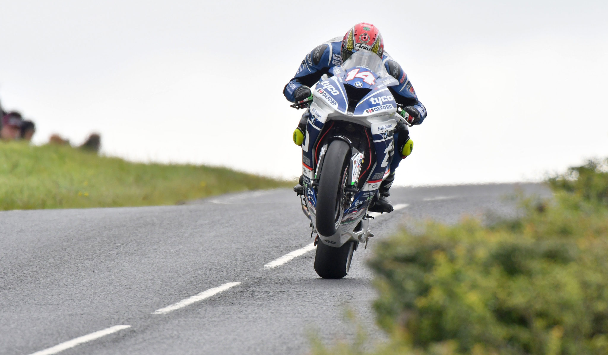 Dan Kneen at the Ulster GP in 2017 image credit Pacemaker Press International