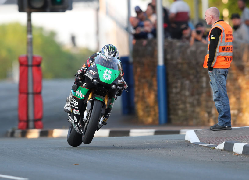 Michael Dunlop in practise at the TT credit iomtt.com