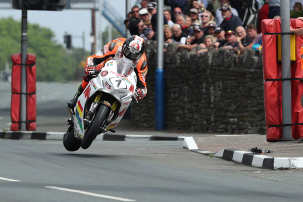 Connor Cummins gave the Manx population something to smile about credit iomtt.com