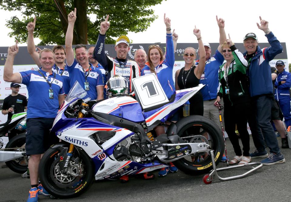 Peter Hickman enjoyed a record breaking TT credit Peter Hickman's Official Facebook page