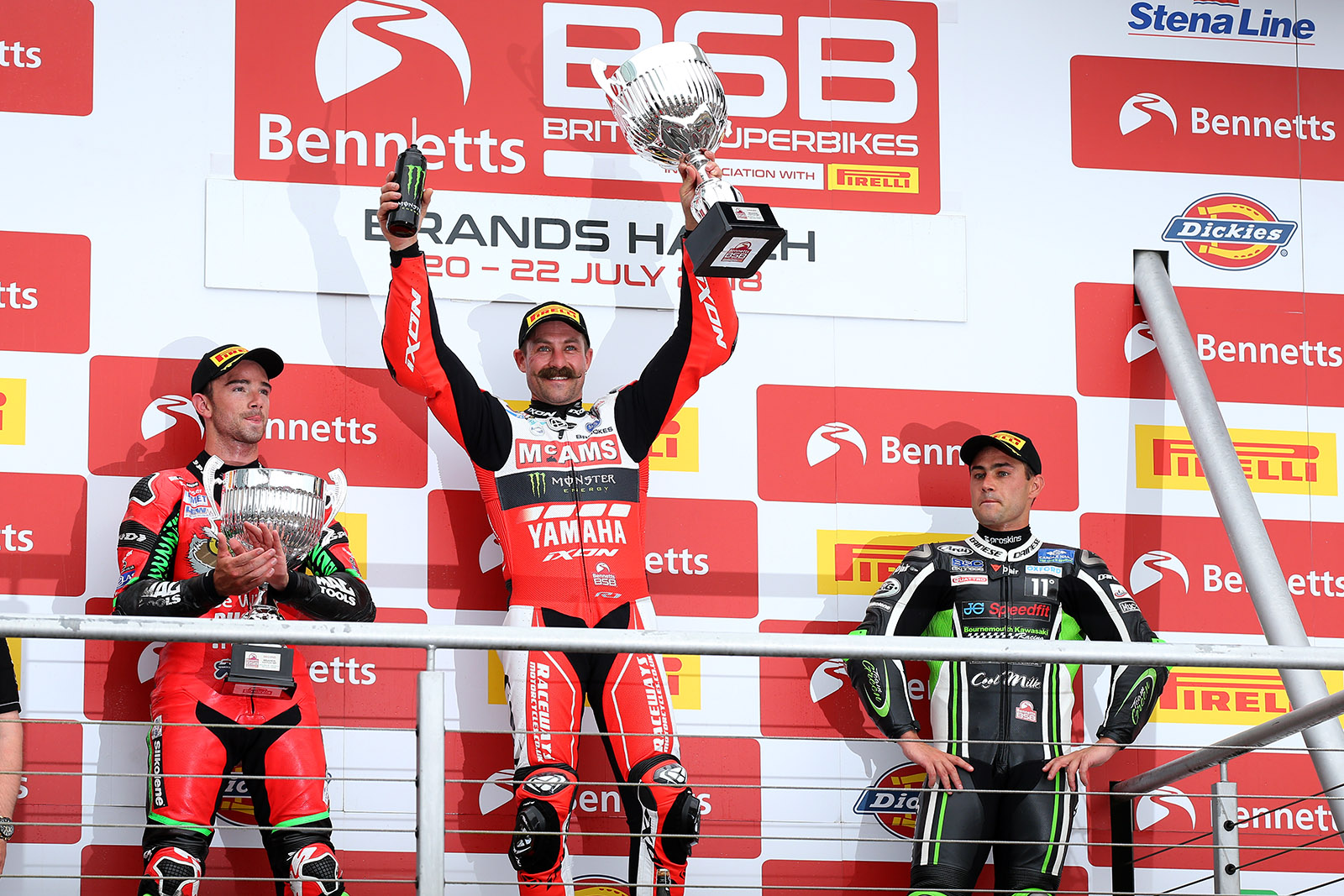Josh Brookes done the double at Brands Hatch credit Tim Keeton (Impact Images Photography)