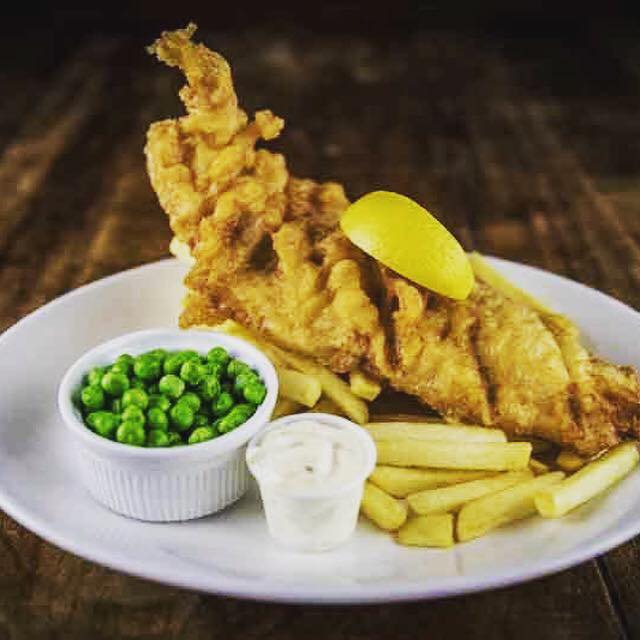 Drovers Inn fish and chips