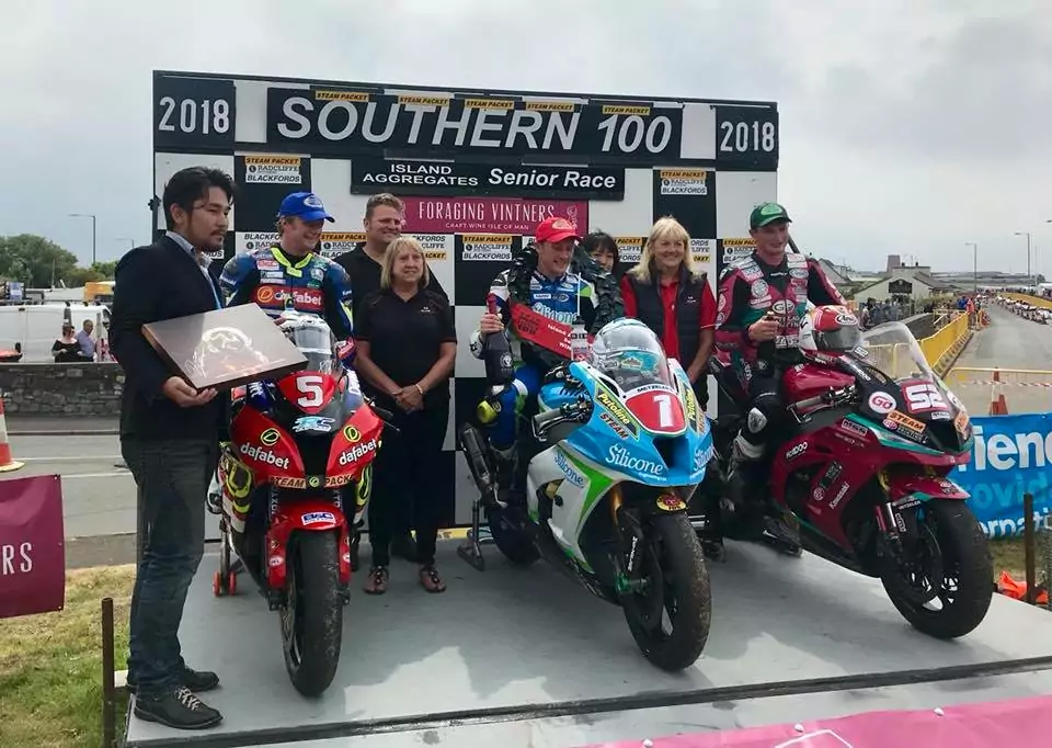 Southern 100 Podium 2018