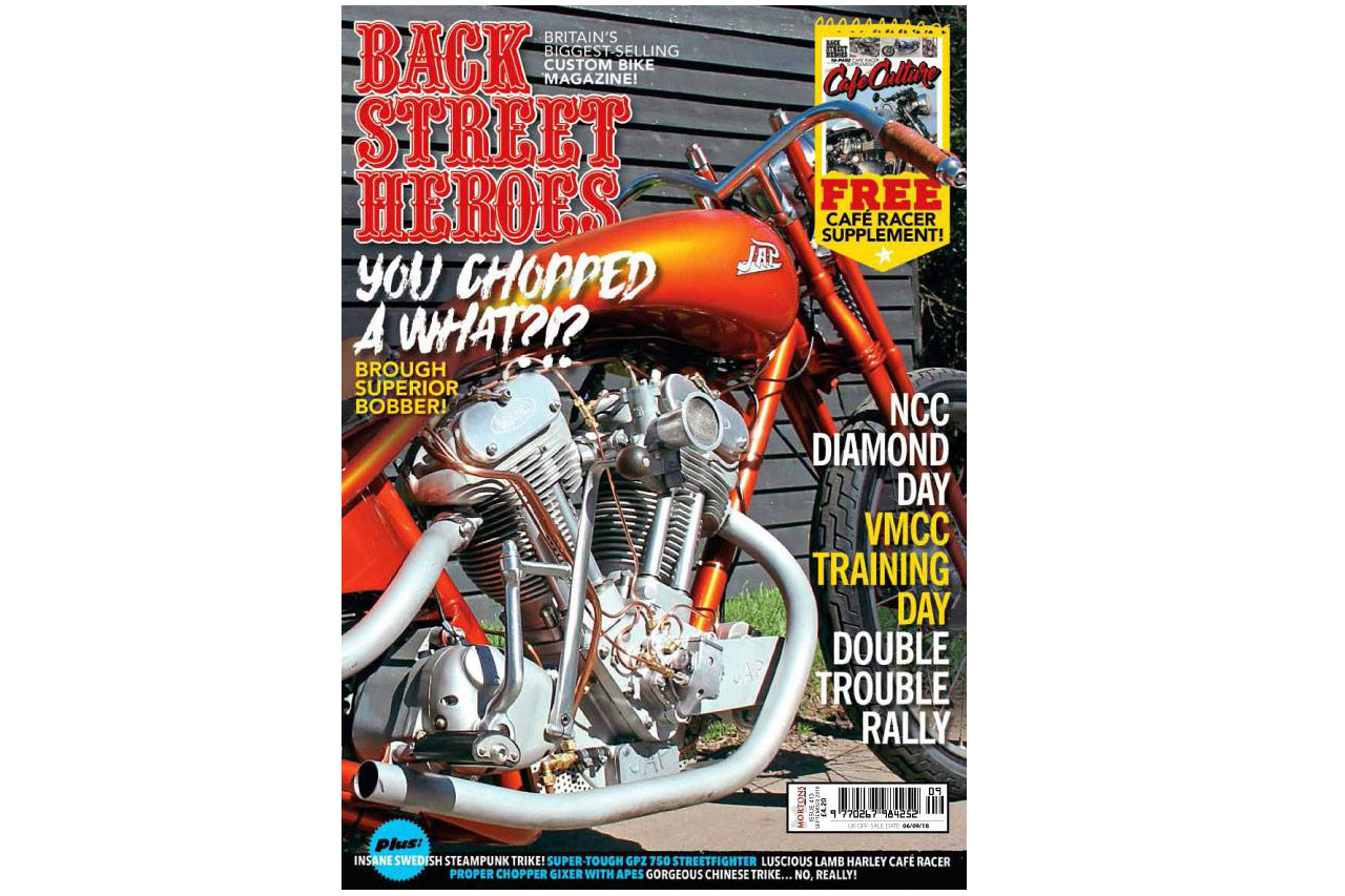 Back Street Heroes Magazine Front Cover