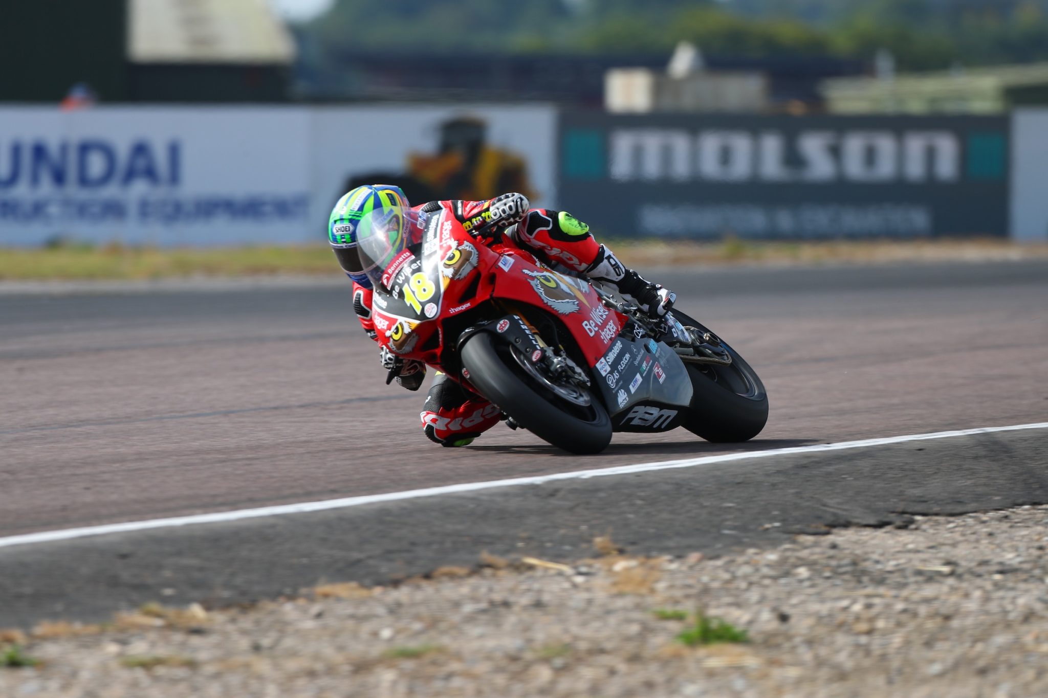 Andrew Irwin in BSB action credit Double Red