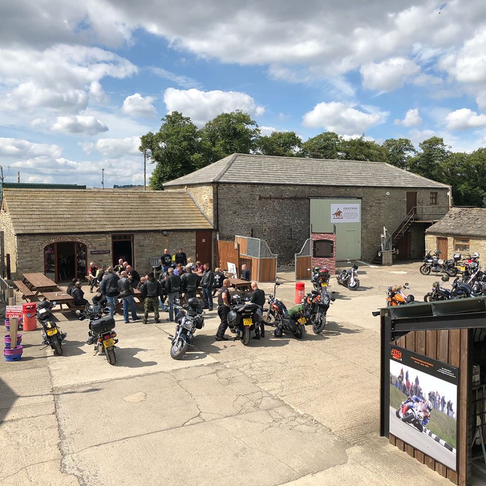 manor farm cafe bikers