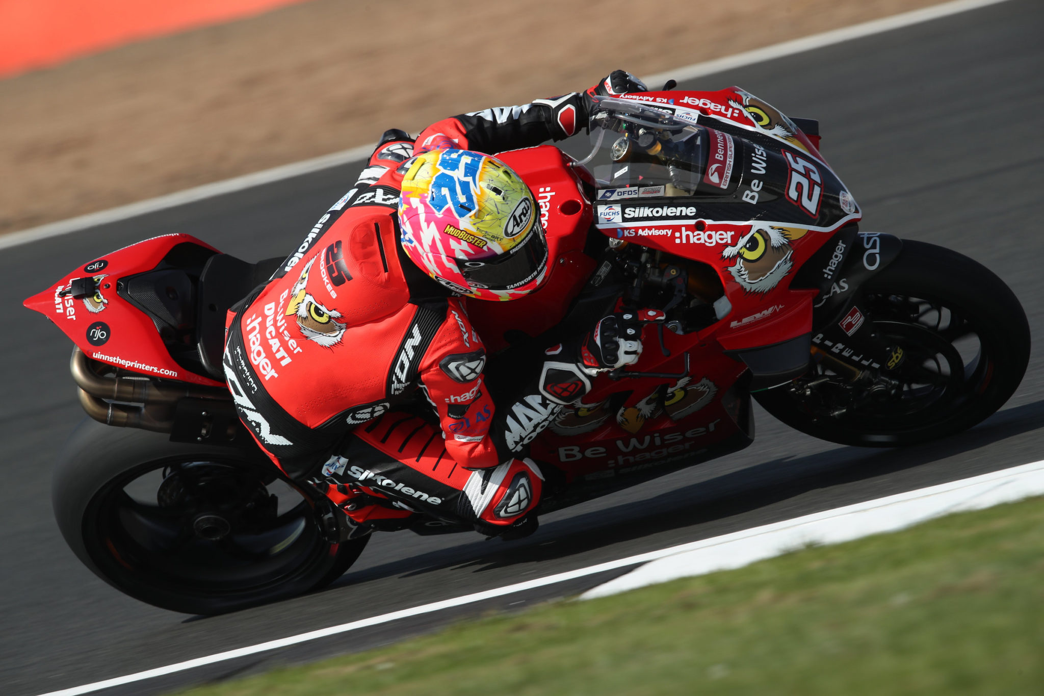 Josh Brookes BSB Be Wiser Ducati