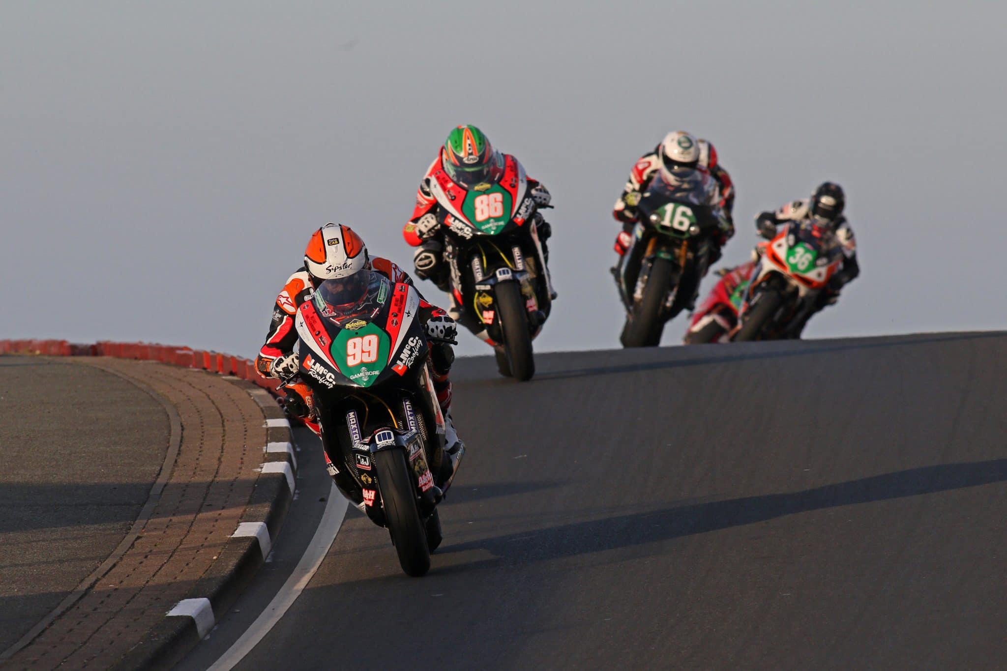 Jeremy McWilliams on his way to another NW200 victory credit Pacemaker Press International