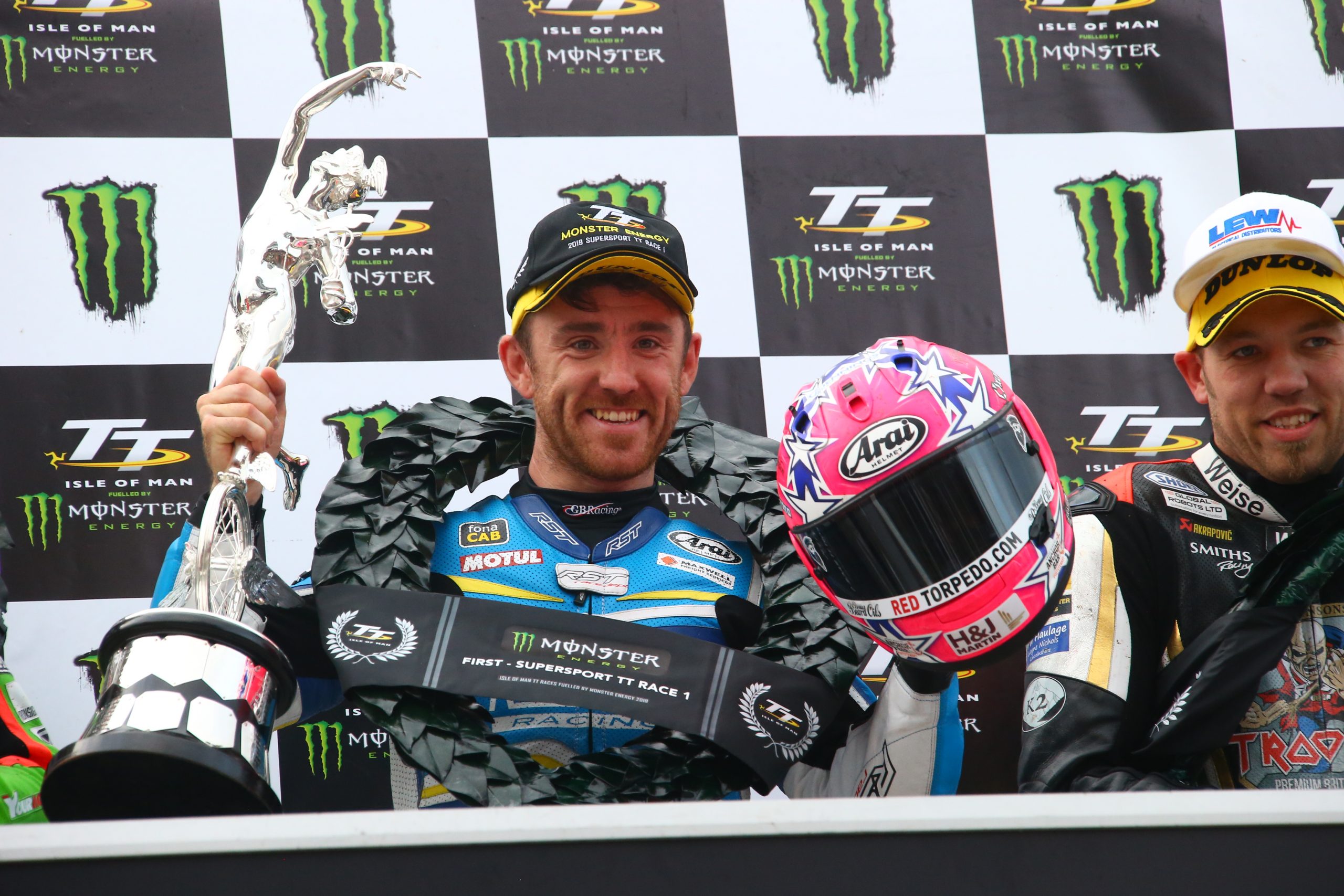 Lee Johnston Isle of Man TT 2019 winner