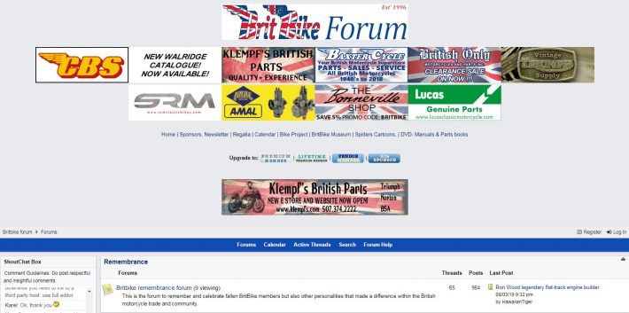 Brit Bike Forum