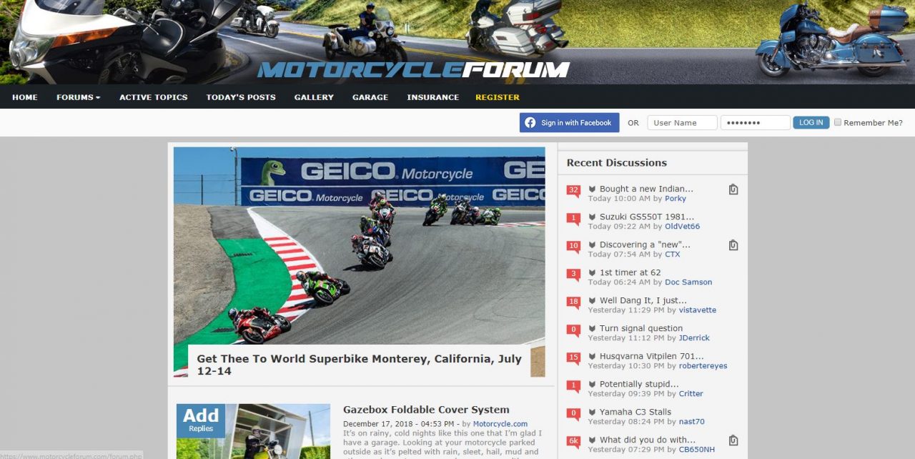 Picture of Top 10 Motorcycle Forums | Best Motorbike Forums | Devitt