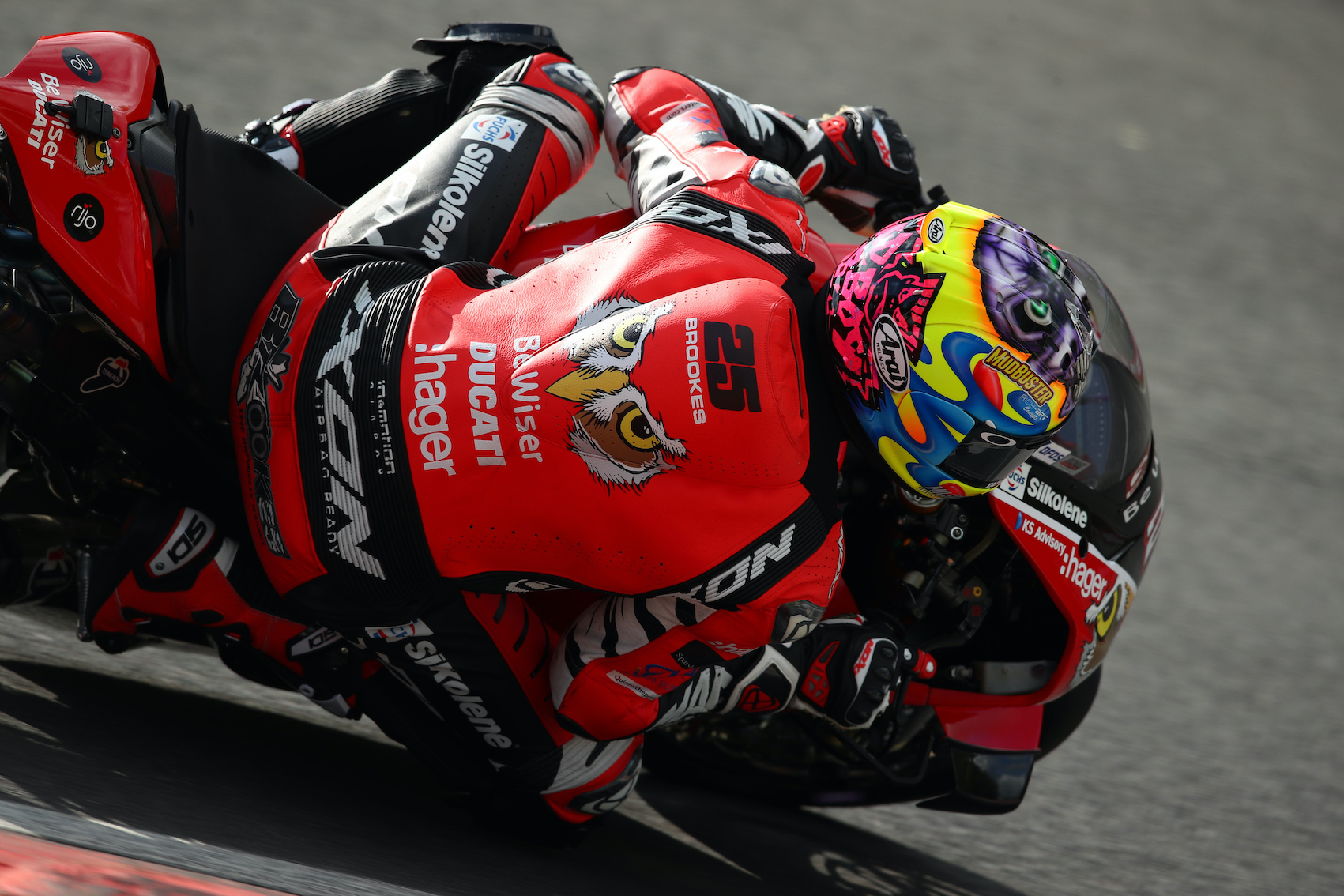 Josh Brookes racing at Brands Hatch BSB