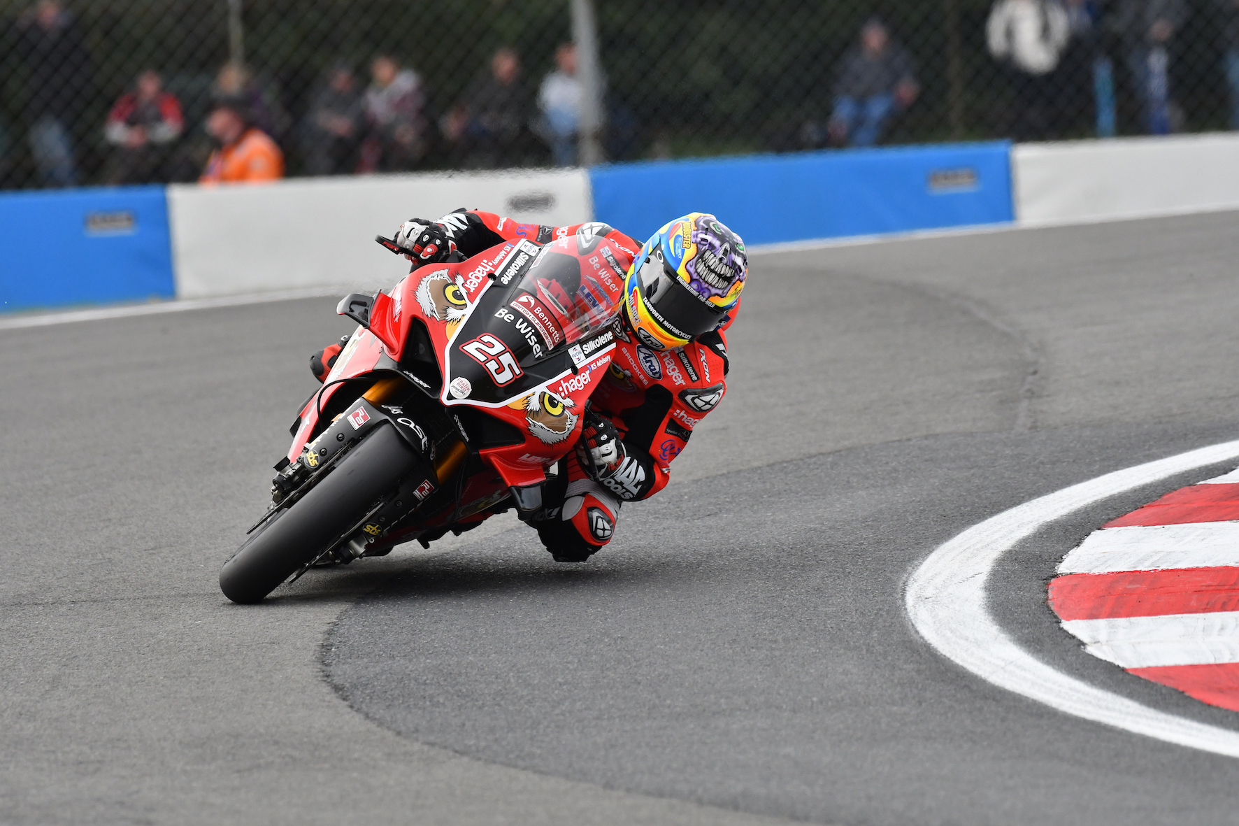 Josh Brookes racing at BSB