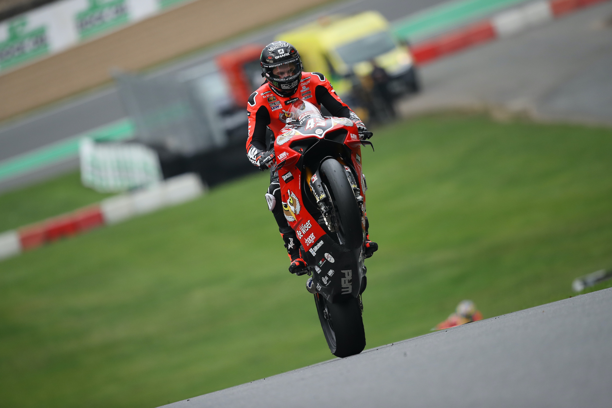 Scott Redding racing at BSB Championship