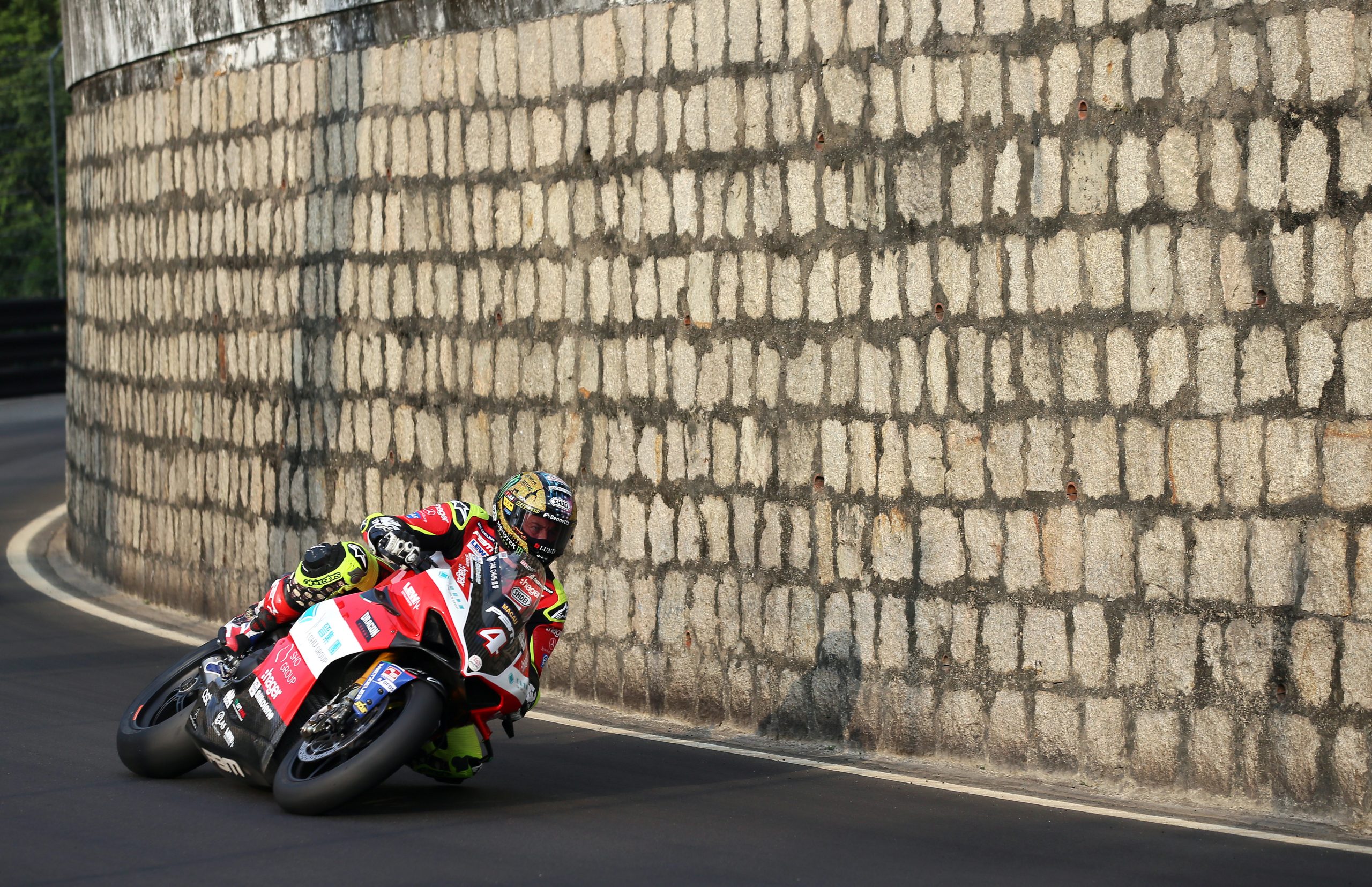 John McGuinness was also part of the Ducati Duo who impressed at Macau GP