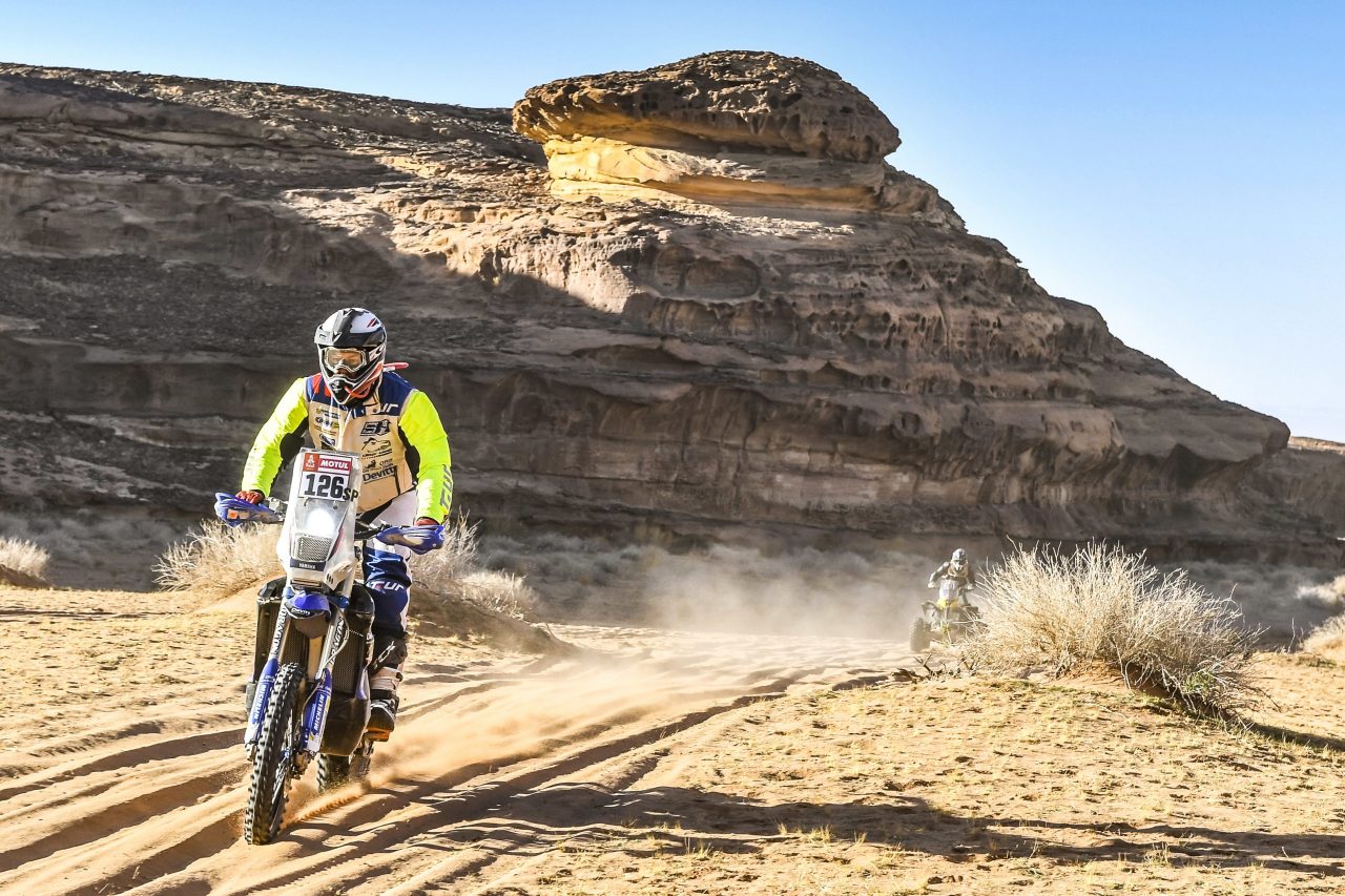 Simon Hewitt at Dakar Rally 2020, Day 5. 