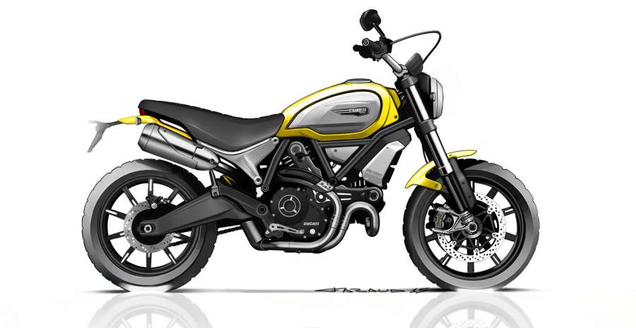 08 DUCATI SCRAMBLER 1100 SKETCH_UC64902_High