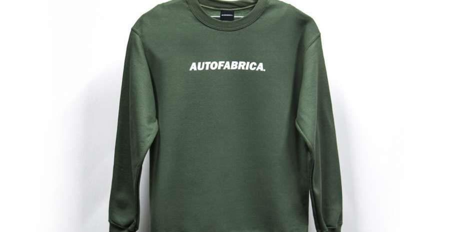 Auto Fabrica Green Sweatshirt