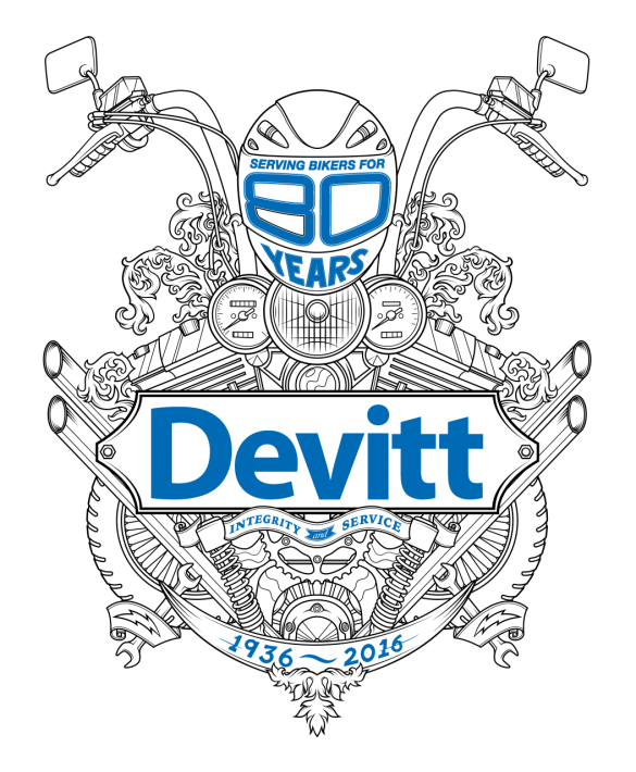 The new Devitt 80 year crest