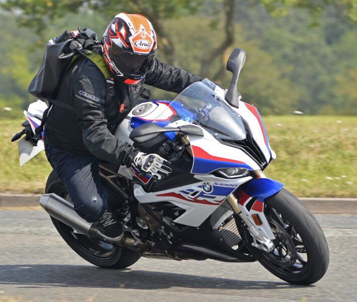 BMW s1000RR test ride