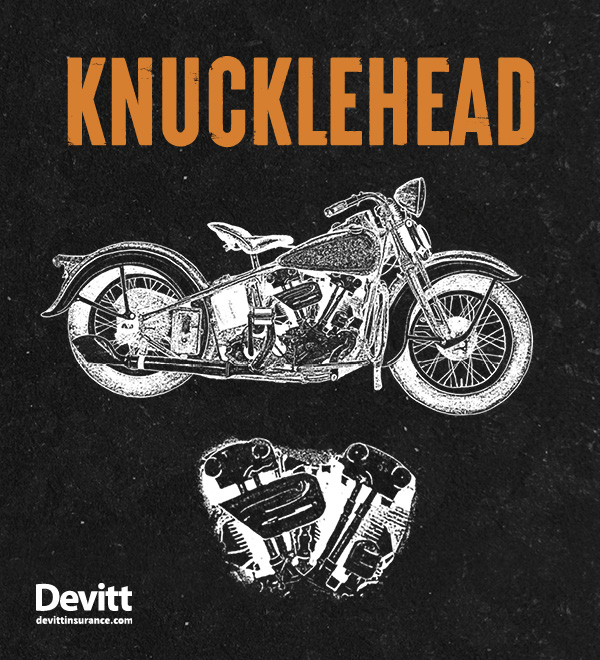 Knucklehead Harley-Davidson engine