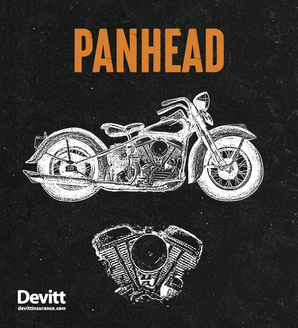 Panhead Harley-Davidson engine