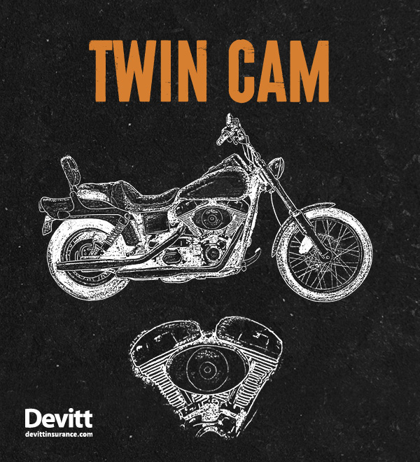 Twin Cam Harley-Davidson engine