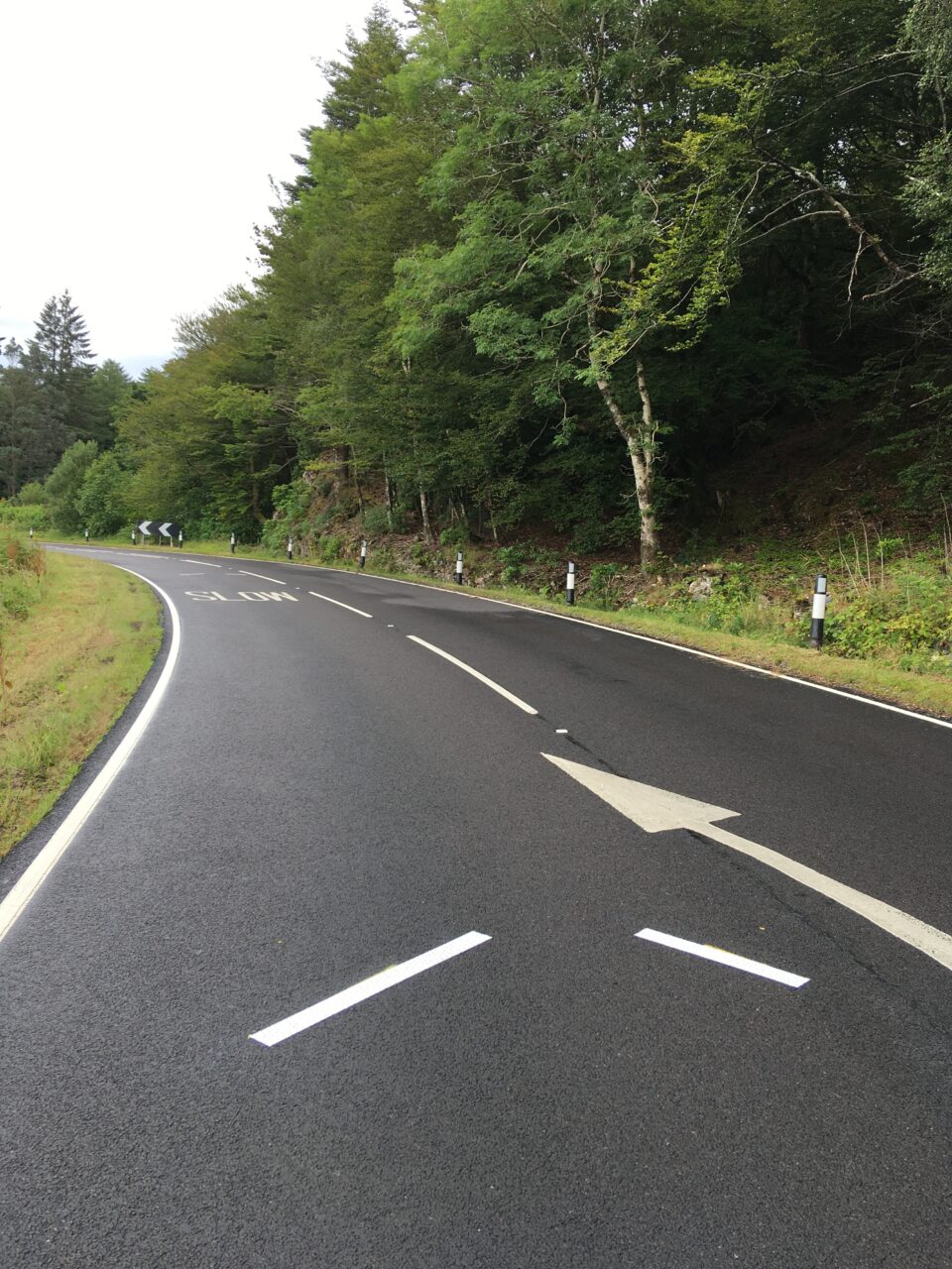 PRIMEs road marking on the A828