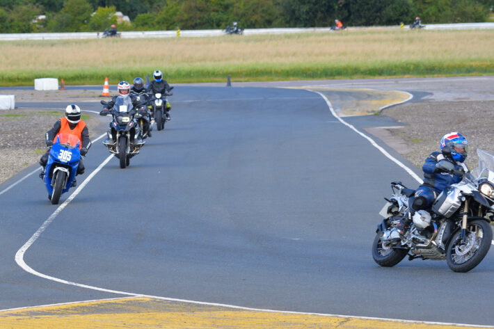 Motorcycle riding