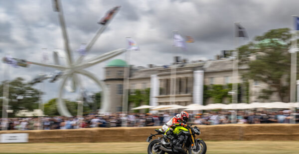 What it’s like to ride up the Goodwood Hillclimb course
