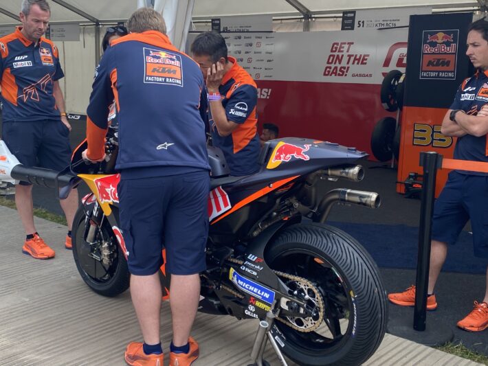 KTM MotoGP bike