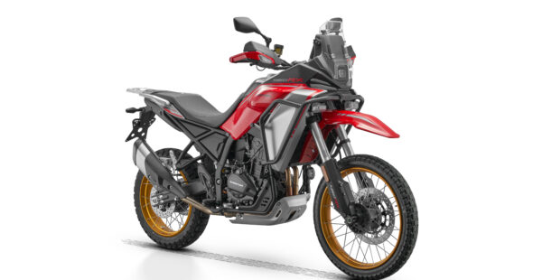 2026 QJMotor SRT450 RX Rally adventure bike