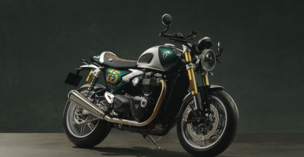 One-off special Triumph Speed Twin 1200 as DGR prize