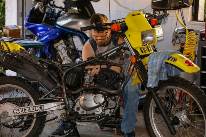 Motorcycle Cleaning