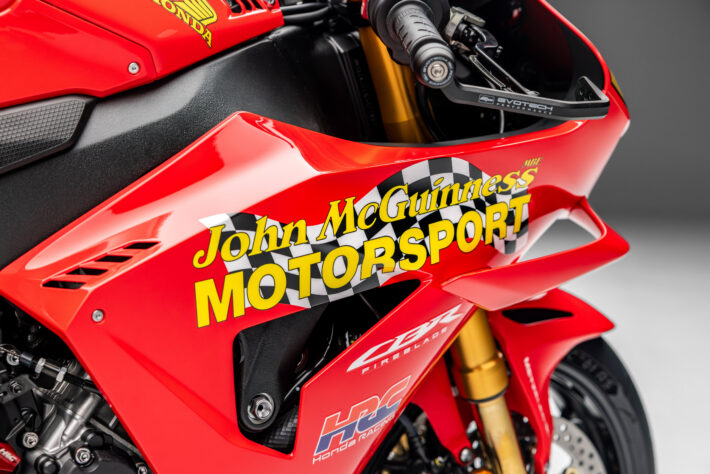 Limited Edition John McGuinness 30th Anniversary Replica Honda CBR1000RR-R Fireblade SP